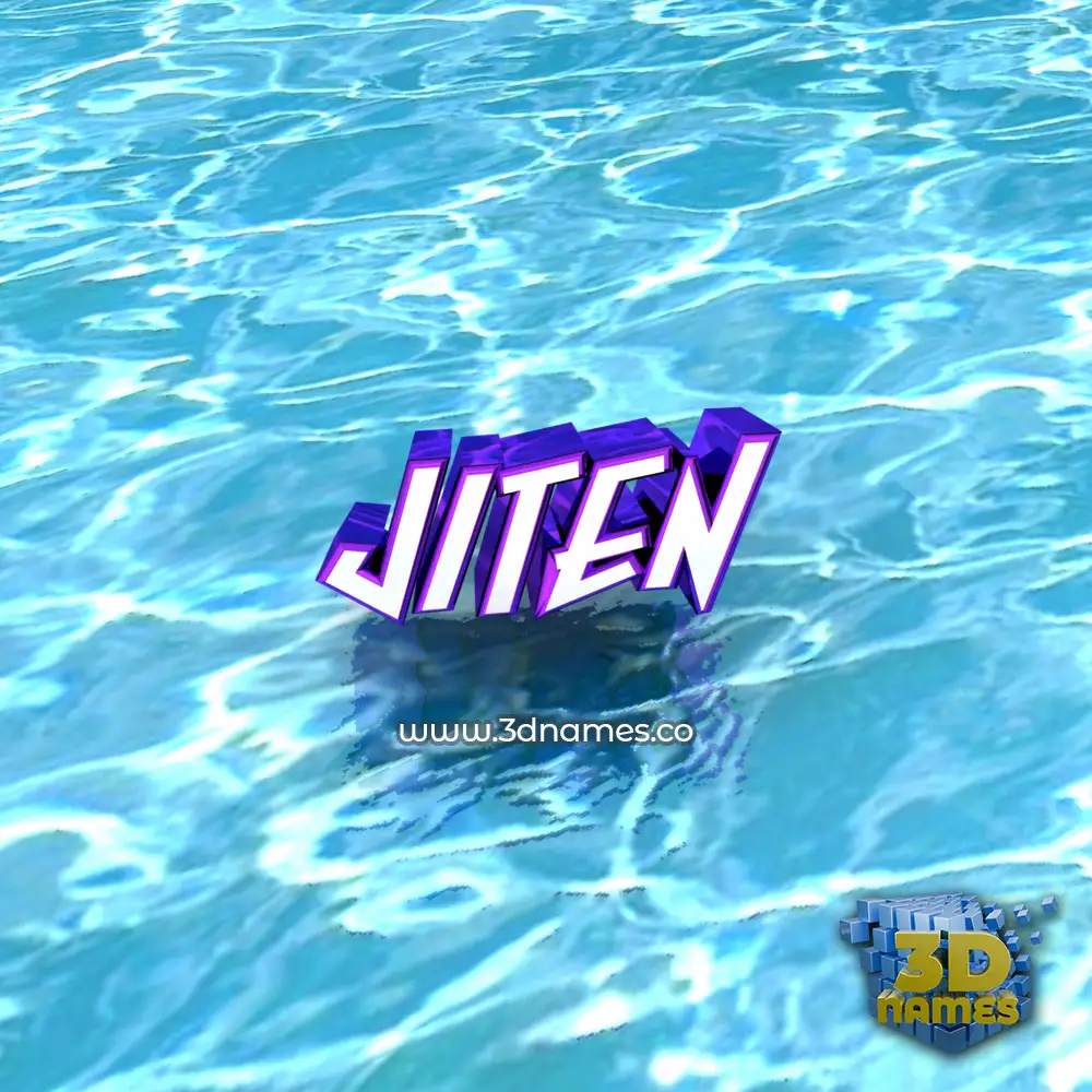 jiten in Water style - 3D name wallpaper jiten in Water style - 3D name wallpaper