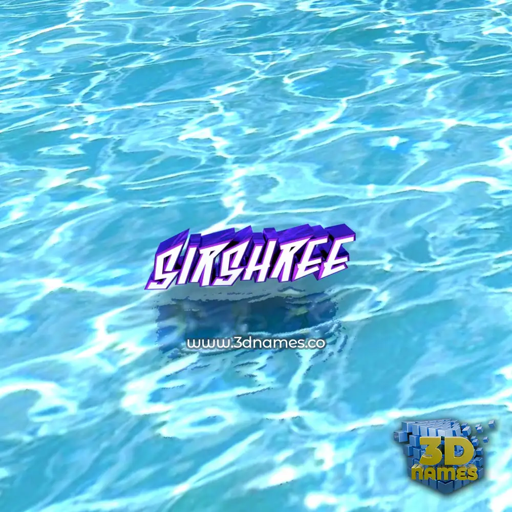 sirshree in Water style - 3D name wallpaper sirshree in Water style - 3D name wallpaper