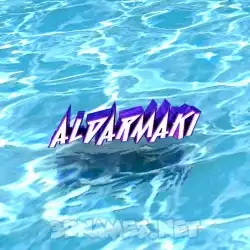 aldarmaki in Water style - 3D name wallpaper