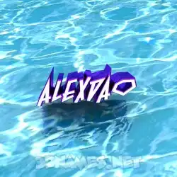 alexdao in Water style - 3D name wallpaper