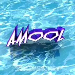 amool in Water style - 3D name wallpaper