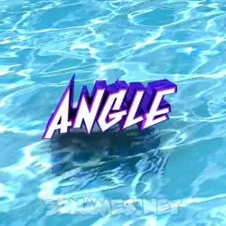 angle in Water style - 3D name wallpaper