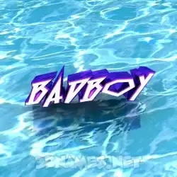 badboy in Water style - 3D name wallpaper