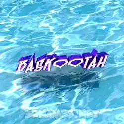baskootah in Water style - 3D name wallpaper