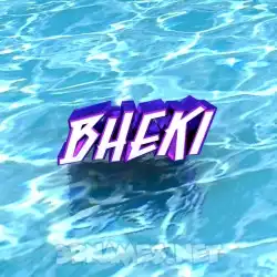 bheki in Water style - 3D name wallpaper
