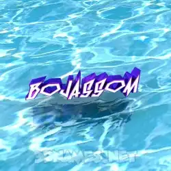 bojassom in Water style - 3D name wallpaper
