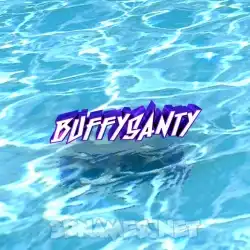 buffysanty in Water style - 3D name wallpaper
