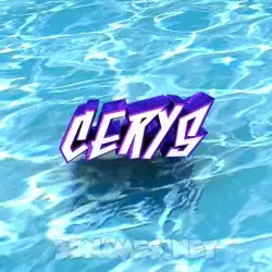 cerys in Water style - 3D name wallpaper