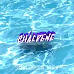 chaldene in Water style - 3D name wallpaper