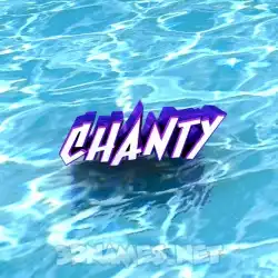 chanty in Water style - 3D name wallpaper