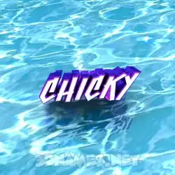 chicky in Water style - 3D name wallpaper