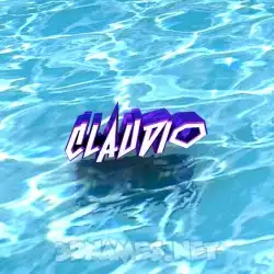 claudio in Water style - 3D name wallpaper