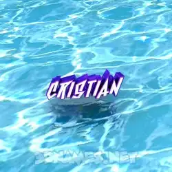 cristian in Water style - 3D name wallpaper