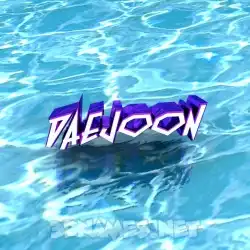 daejoon in Water style - 3D name wallpaper