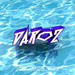 daroz in Water style - 3D name wallpaper