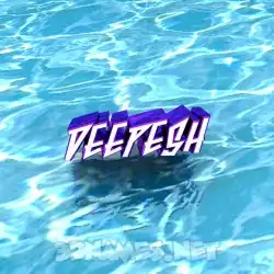 deepesh in Water style - 3D name wallpaper