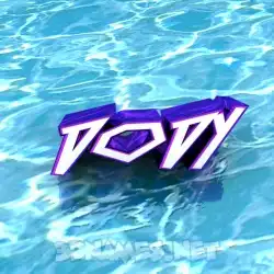 dody in Water style - 3D name wallpaper
