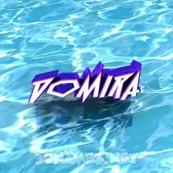 domira in Water style - 3D name wallpaper