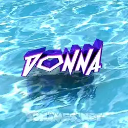donna in Water style - 3D name wallpaper