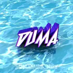duma in Water style - 3D name wallpaper