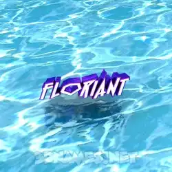 floriant in Water style - 3D name wallpaper