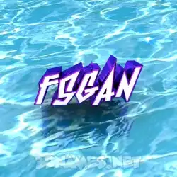 fsgan in Water style - 3D name wallpaper