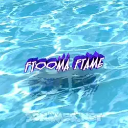 ftooma ftame in Water style - 3D name wallpaper