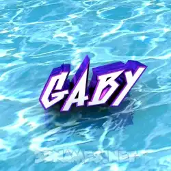 gaby in Water style - 3D name wallpaper