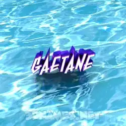 gaetane in Water style - 3D name wallpaper