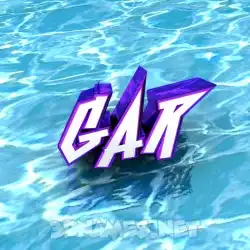gar in Water style - 3D name wallpaper