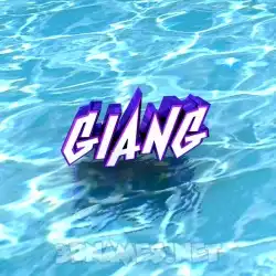 giang in Water style - 3D name wallpaper
