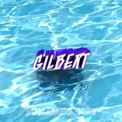 gilbert in Water style - 3D name wallpaper