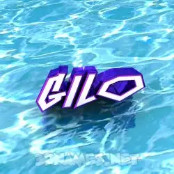 gilo in Water style - 3D name wallpaper