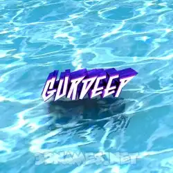 gurdeep in Water style - 3D name wallpaper