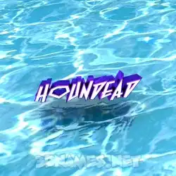 houndead in Water style - 3D name wallpaper
