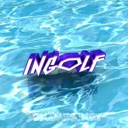 ingolf in Water style - 3D name wallpaper