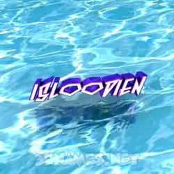 isloodien in Water style - 3D name wallpaper