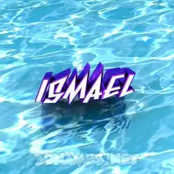 ismael in Water style - 3D name wallpaper