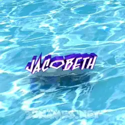 jacobeth in Water style - 3D name wallpaper