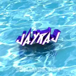 jayraj in Water style - 3D name wallpaper