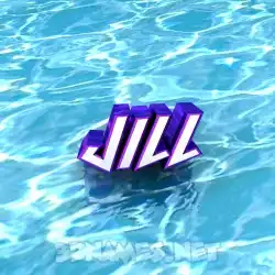 jill in Water style - 3D name wallpaper