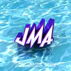 jma in Water style - 3D name wallpaper