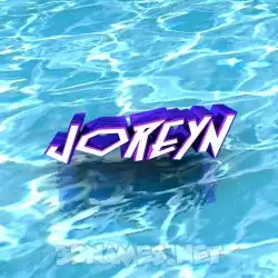joreyn in Water style - 3D name wallpaper