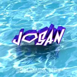 josan in Water style - 3D name wallpaper