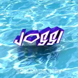 jossi in Water style - 3D name wallpaper