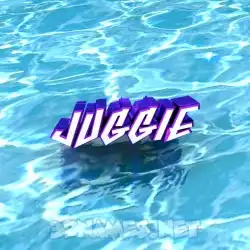 juggie in Water style - 3D name wallpaper