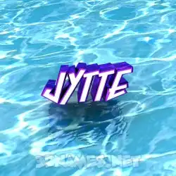 jytte in Water style - 3D name wallpaper
