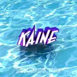 kaine in Water style - 3D name wallpaper