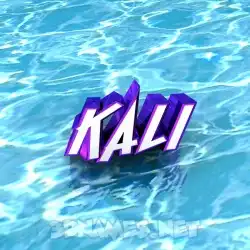 kali in Water style - 3D name wallpaper