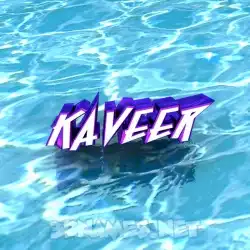 kaveer in Water style - 3D name wallpaper